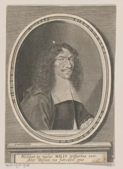 Portret van Theodor Benedikt Mylius