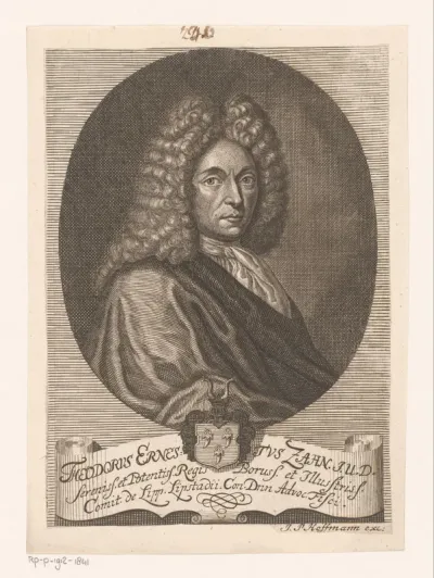 Portret van Theodor Ernst Zahn