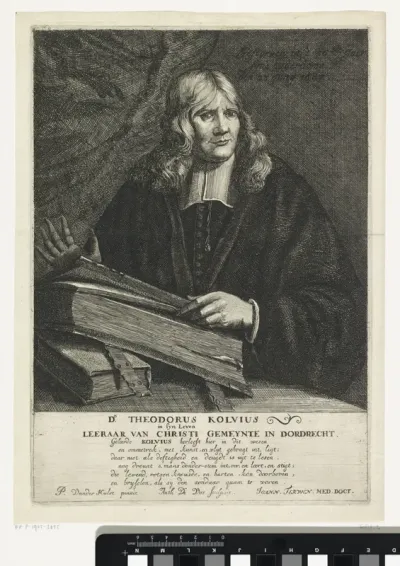 Portret van Theodor Kolvius