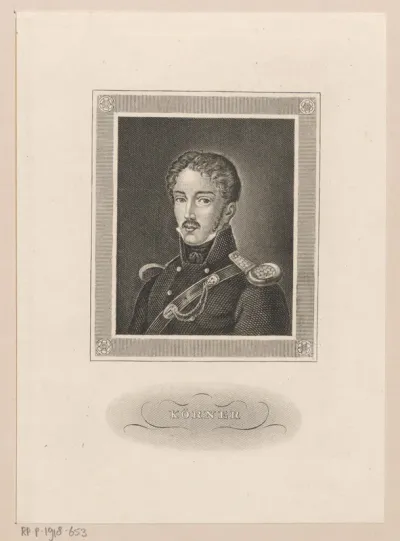 Portret van Theodor Körner