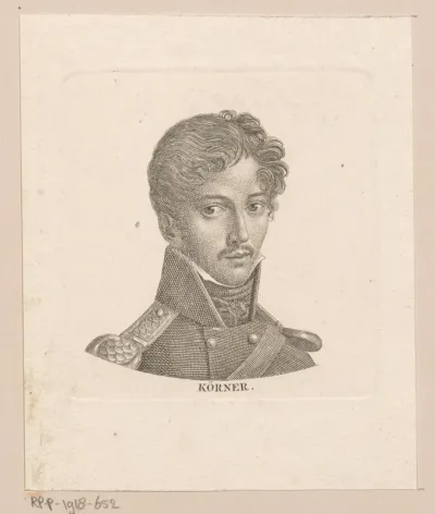 Portret van Theodor Körner
