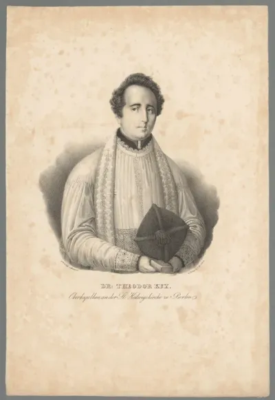 Portret van Theodor Kux