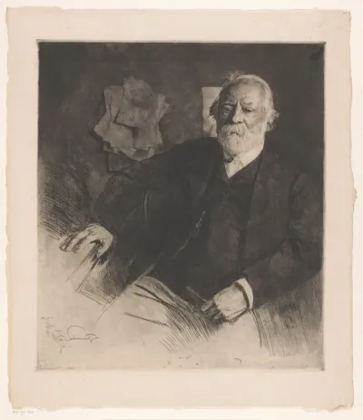 Portret van Theodor Leschetizky