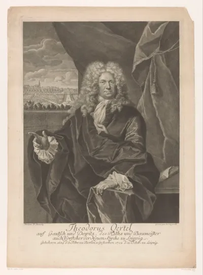 Portret van Theodor Oertel