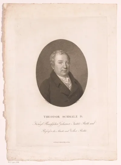 Portret van Theodor Schmalz