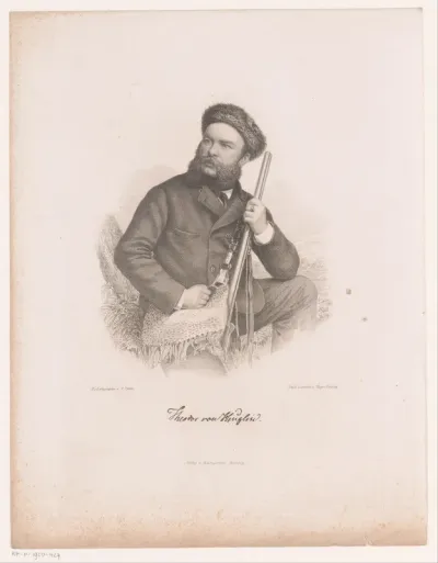 Portret van Theodor von Heuglin
