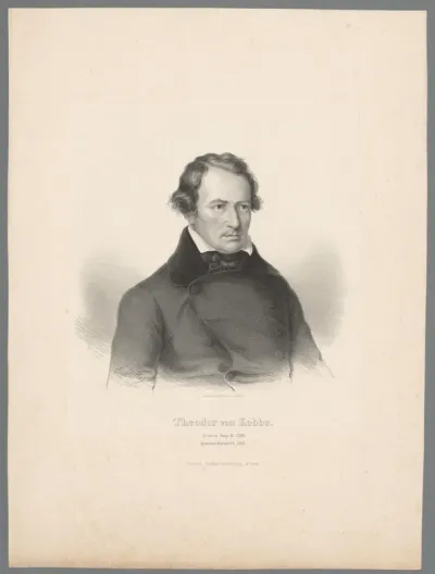 Portret van Theodor von Kobbe