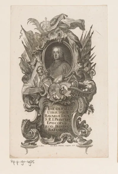 Portret van Theodor von Regensburg