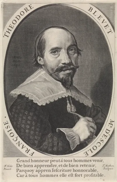 Portret van Theodore Bleuet