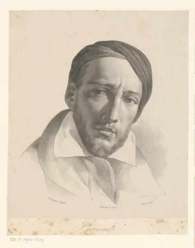 Portret van Théodore Géricault