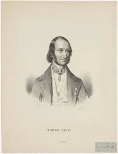 Portret van Theodore Hauman