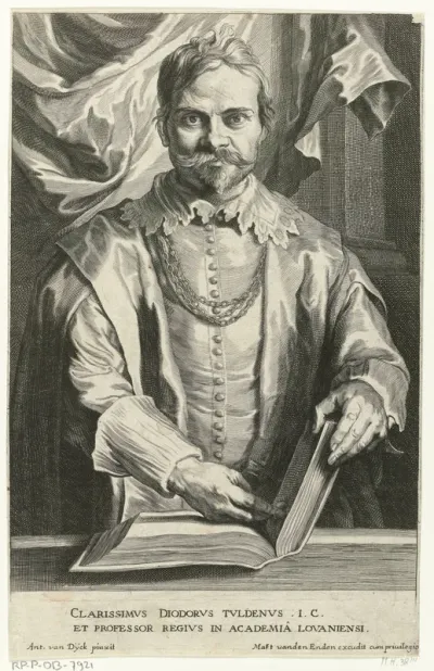 Portret van Theodore van Tulden