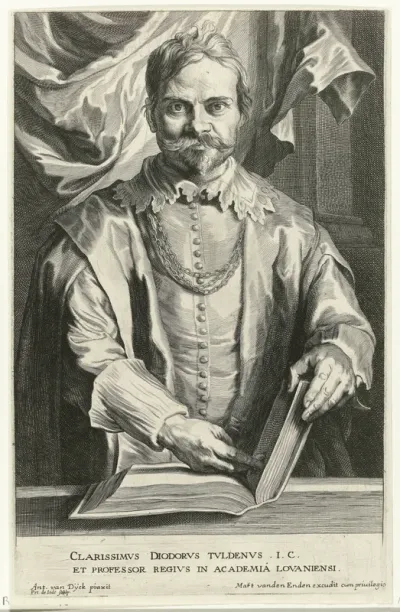 Portret van Theodore van Tulden