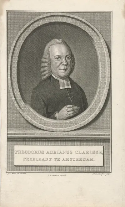 Portret van Theodorus Adrianus Clarisse (I)