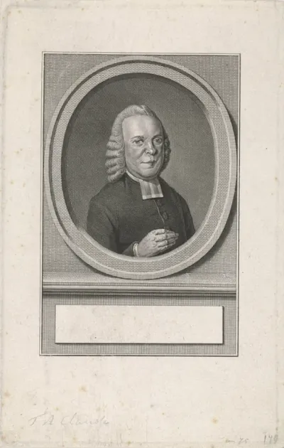 Portret van Theodorus Adrianus Clarisse (I)