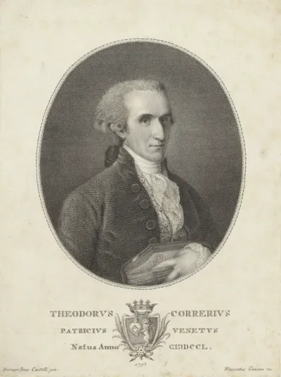 Portret van Theodorus Correrius