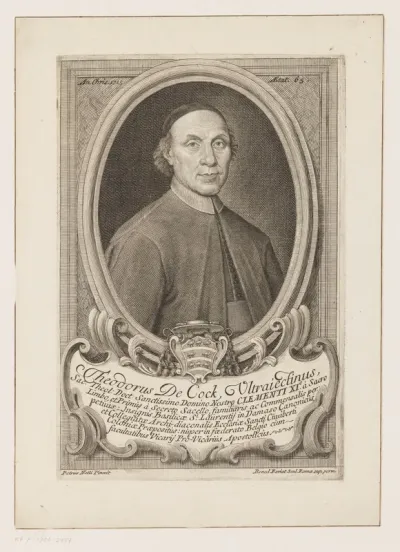 Portret van Theodorus de Kock