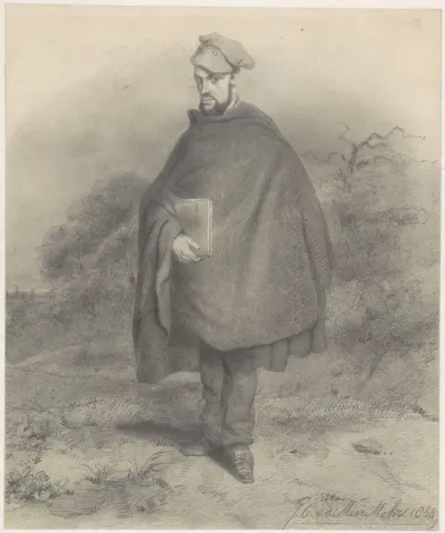 Portret van Theodorus Hentzepeter