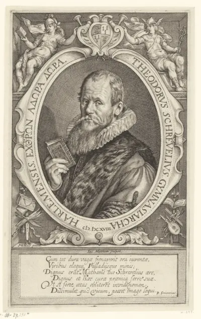 Portret van Theodorus Schrevelius