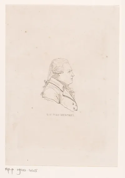Portret van Theodorus Victor van Berckel