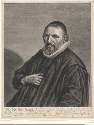 Portret van Theodorus Wikenburg