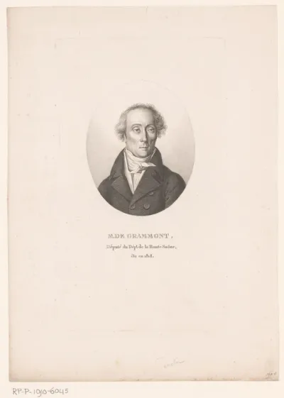 Portret van Théodule de Grammont