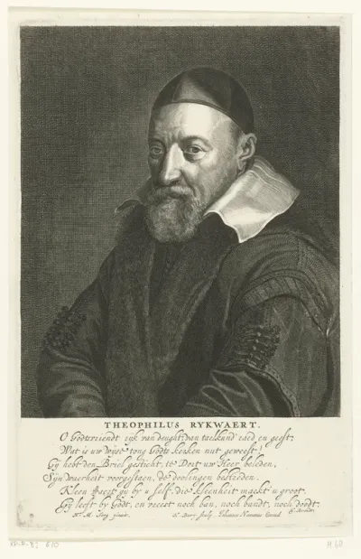 Portret van Theophil Ryckwaert