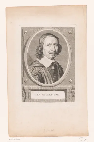 Portret van Théophile Brachet de la Milletière
