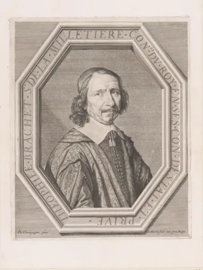 Portret van Théophile Brachet de la Milletière