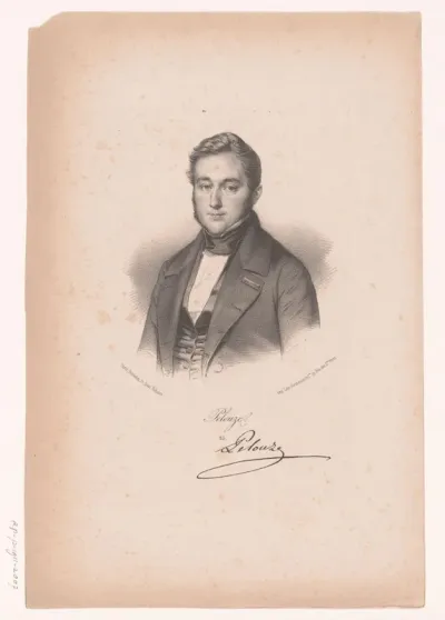 Portret van Théophile-Jules Pelouze
