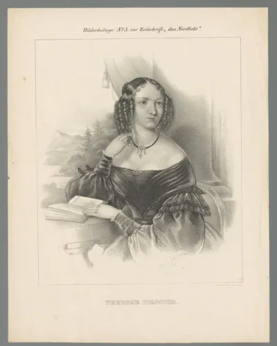 Portret van Therese Dessoir