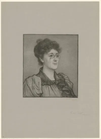 Portret van Thérèse Schwartze
