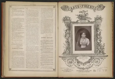 Portret van Theresia Singer