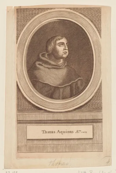 Portret van Thomas Aquino
