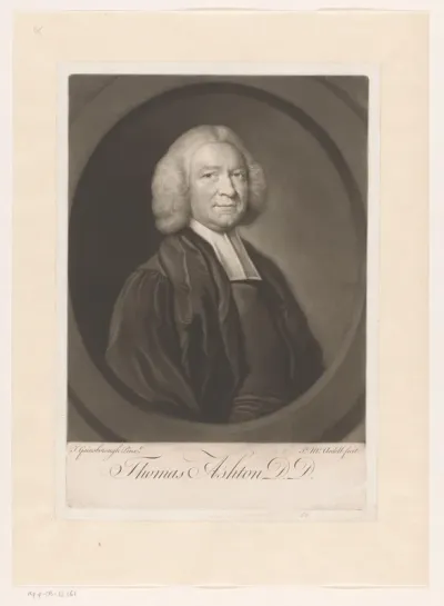 Portret van Thomas Ashton