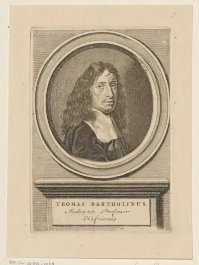 Portret van Thomas Bartholin