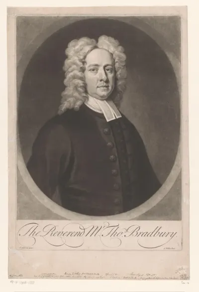 Portret van Thomas Bradbury