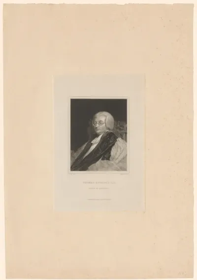 Portret van Thomas Burgess