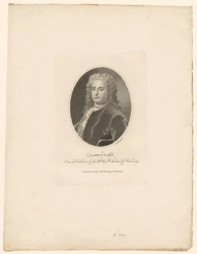 Portret van Thomas Catesby Paget
