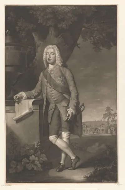 Portret van Thomas Coke