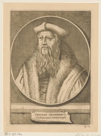 Portret van Thomas Cranmer