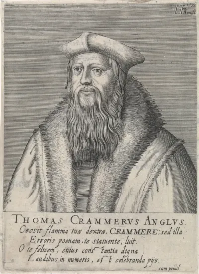 Portret van Thomas Cranmer