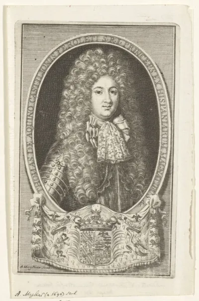 Portret van Thomas de Aquino Castilionis Feroleti, prins van Spanje
