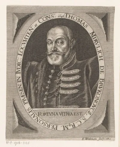 Portret van Thomas de Brukonovcz