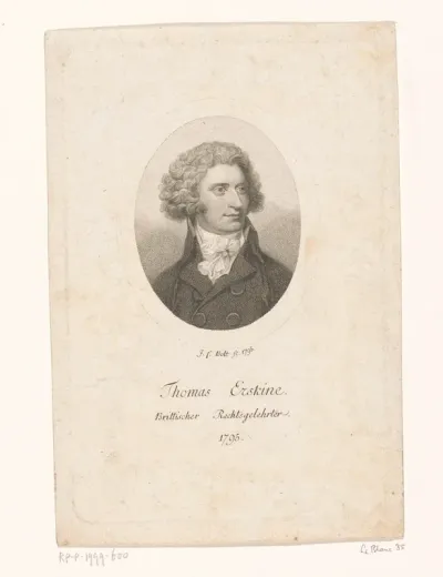 Portret van Thomas Erskine