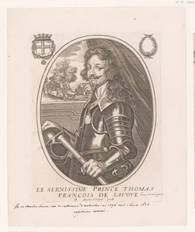 Portret van Thomas Frans van Savoye-Carignano