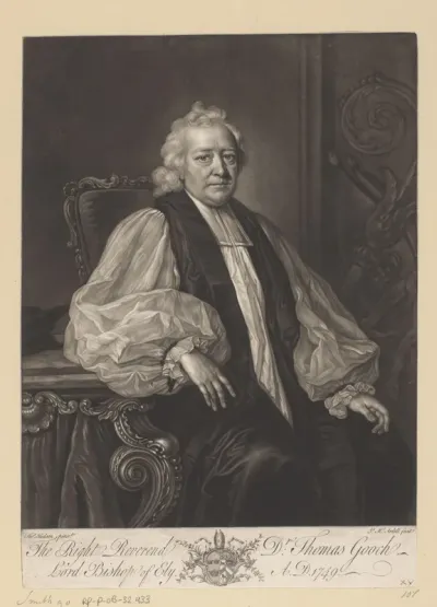 Portret van Thomas Gooch