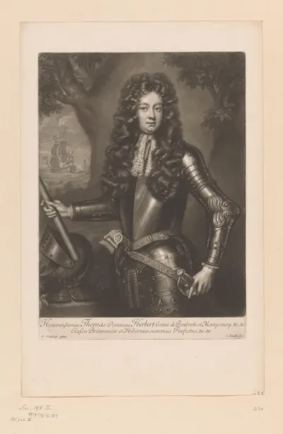 Portret van Thomas Herbert