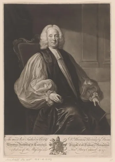 Portret van Thomas Herring