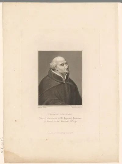 Portret van Thomas Hoccleve